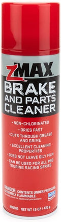 ZMAX Brake Cleaner, Brake and Parts Clean, Non-Chlorinated, 15 oz Aerosol, Each