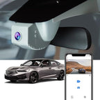 Fitcamx 4K Dash Cam Compatible with Acura Integra 2023-2026 & Type S (Black Cover), Integrated OEM Look, 2160P UHD Video, Built-in WiFi & APP, Loop Recording, Gravity Sensor, Plug & Play, 64GB Card