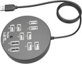 USB Hub Ports Expander High-Speed USB Data Dock Station Efficient Multi-Port for Laptops and Desktops
