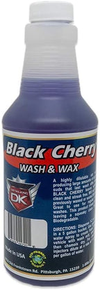 Detail King MTM Hydro PF22.2 Professional Auto Detailer Foam Cannon - Green Chenille Microfiber Mitt - 16oz of Black Cherry Car Wash Soap with Wax