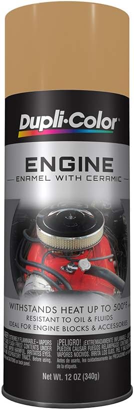 Dupli-Color - DE1638-6 PK (EDE163807-6 PK) Cummins Beige Engine Enamel with Ceramic - 12 oz. Aerosol, (Case of 6)