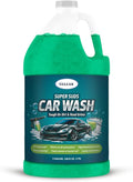 Car Wash Soap – Super Suds High Foaming- Deep Cleaning | Foam Cannon or Bucket Use | Cars, Trucks & Motorcycles |pH-Balanced, Streak-Free | Removes Dirt & Grime | Concentrated car shampoo - 1 Gallon