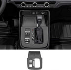 Temmis Center Console Silicone Organizer Wrap for Honda CRV 2023-2026 (Gasoline & Hybrid), Full-Wrap Center Consel Electrostatic adsorption Cover for Honda CRV-Black