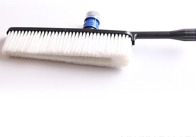 harayaa Car Wash Brush with Soap Dispenser with Cleaning Liquid for Glass Auto