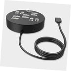 MERRYHAPY Port USB Hub High-Speed USB Expander Multi-Port Splitter for File Exchange Compatible with Laptops and Computers for Work and Gaming