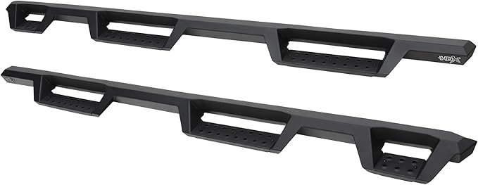Westin 56-534685 HDX Drop Wheel to Wheel Nerf Bars fits 2019-2025 Silverado Sierra 1500 Crew Cab (5.5 Bed) (Exc 2019 Silverado LD/Sierra 1500 Limited) Textured Black Pair