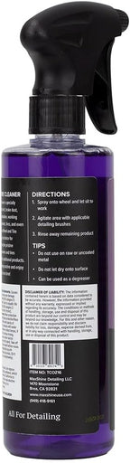 Maxshine 16oz Wheel & Tire Cleaner – Removes Dirt & Contaminants from Wheels, Tires & Brakes – Safe on All Rim Finishes – Ideal for Cars, Trucks & SUVs – Detailing Accessory