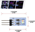 NJSBYL 1X Interior Cup Holder Ambient Lighting Circuit Board for B-MW 2 3 4 Series X1 X2 I3 M2 M3 M4 Pre-LCI Center Console Storage Tray Dash Trim Lamp LED Blue-Purple Replacement