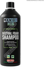 MANIAC LINE MAFRA Neutral Foam Shampoo | pH-Neutral 2-in-1 Car Wash Soap | Safe for Coatings & Wax | Use with Two-Bucket Method or Foam Gun Prewash | Gentle on All Vehicle Surfaces | 1L