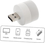 Cabilock 2pcs USB Night Light Dock Holder Hub Ports USB Extender Portable Atmosphere Light for Home Hotel Car