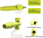 Foam Cannon 1 L Bottle Car Wash Snow Foam Lance with 1/4" Quick Connector Pressure Power Jet Washer Quick Release Adjustable Nozzle with 1 Washing Mitts
