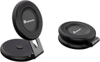 Magnetic Car Phone Holder Mount for Tesla Model 3/Y/Mustang Mach-E Compatible with MagSafe, Car Phone Mount Foldable Invisible Cradle Stand Adhesive 360° for iPhone 16/15/14/13/12 (Black)
