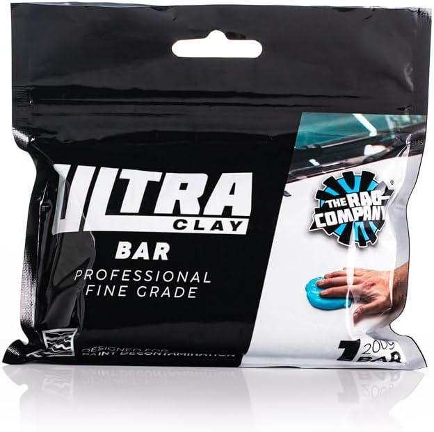 The Rag Company - Ultra Clay Bar - Medium Grade Automotive Detailing Clay Bar for Decontamination of Car Paint, Glass & Moldings