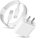 10FT 20W Fast Long Charger Adapter for AirPods 4 Gen, AirPods Pro 2nd Generation, Beats Pill 2024, iPhone 16E 16 15 Pro MaX,iPad Air 13/12.9,Samsung Galaxy A16 A15 A14 5G A54 A03S A53 A23 A34