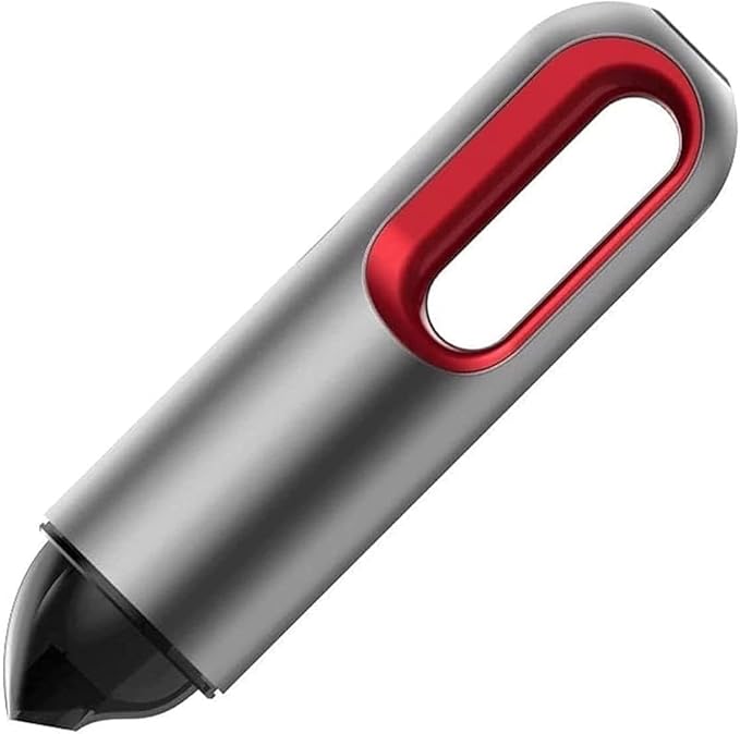 Cordless Handheld Plastic-Structured Vacuum Cleaner, Suitable for Cleaning Inside Cars and Homes. It Features Strong Suction, Long Operating time, Portability and Ease of use