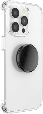PopSockets Adhesive Phone Grip, Holder, Phone Stand, Black - Translucent Black Smoke