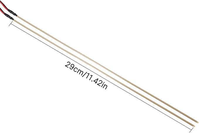 INJORA RC LED Strip Lights Flexible Cuttable for TRX4M SCX24 1/24 1/18 Crawlers Upgrade(Dark Blue)