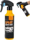 Car Coating Spray, 300ml Nano Hydrophobic Quick Coat For Auto Paint Protection, Easy Spray Wax Sealant For High Gloss Shine, Water Repellent Scratch Resistant Coating Kit With Microfiber Cloth (1Pcs)