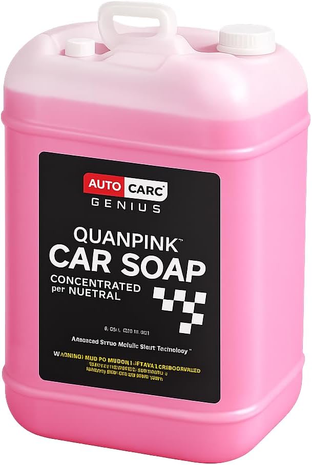 Quan Pink Car soap Concentrated (5 Gallon)