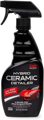 Stoner Car Care 92303 Hybrid Ceramic Detailer – SiO₂ Technology for a Smooth Silky Shine, Enhances and Protects Exterior Paint up to 6 Months, Hydrophobic Gloss Finish – 16 fl oz