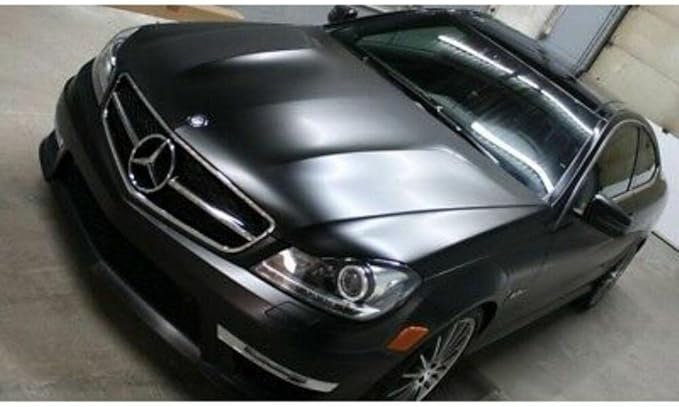 3M Car Wrap Roll 2080 Satin Black | S12 | (5ft x 50ft (250 Sq/ft)) | Automotive Vinyl Wrap for Cars - Car Interior Wrap & Exterior | w/Free Instawraps Pro Glove