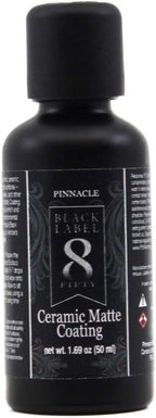 Pinnacle Black Label Ceramic Matte Coating – Ultimate Protection for Matte Paint, Vinyl Wraps & Wheels, No Gloss Finish, Easy Application, 50 mL