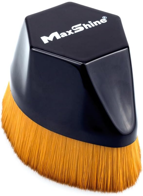 Maxshine Small Universal Ultra Soft Handled Brush – Super Soft Bristles – Professional Detailing Brush for Interior, Exterior, Leather Seats, Engine Bay & Wheels – Premium Car Care Tool
