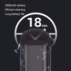 Portable Car Vacuum Cleaner, Handheld Portable Vacuum Cleaner for Car, 5000PA High Power Handheld Vacuum Cleaner, Suction Vacuum with Wet or Dry Auto Accessories Kit for Car Interior Detailing