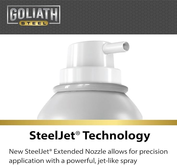 Kogler Goliath Steel Non-Chlorinated Brake Cleaner Spray, Low-VOC Fast-Drying Brake Parts Degreaser, Removes Grease, Oil & Brake Dust, 14 oz