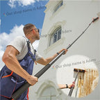 Telescopic Window Cleaning Brush - 3.6-10.8M Water Fed Pole with Soap Dispenser Perfect for Roof & High Window Cleaning Durable & Lightweight Cleaning Equipment