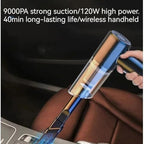 Powerful Vacuum Cleaner, Cordless Handheld Dry and Wet, car air