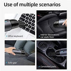 Car Vacuum Cleaner, Small,Handheld Cordless Vacuum Cleaner - 90W-4KPA, Wet & Dry Use, Quick Charge, Perfect for Home, Car, Pet Cleaning (Color : B)