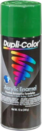 Dupli-Color Multi-Purpose Enamel, Gloss, Leaf Green, 12 oz