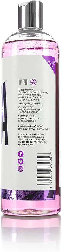 Stjarnagloss - Matta Matte Finish Car Wash - Use for Matte or Frozen Finishes, pH-Neutral, Residue-Free, Extremely Versatile (500 milliliters)
