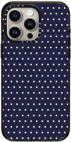 CASETiFY Impact Case for iPhone 15 Pro Max [8.2ft 4X Military Grade Drop Protection/Compatible with Magsafe] - Nightie - Clear Black