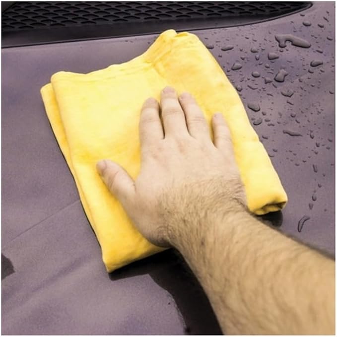 AES Industries Synthetic PVA Drying Chamois - 26" x 17" Ultra Absorbent PVA
