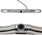 Universal License Plate Frame Backup Camera, 170° Wide Angle HD Rear View Camera with Night Vision, IP67 Waterproof Metal Car Reverse Camera for Cars, SUVs, Trucks, Compatible with CVBS/AHD
