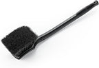 Detail Factory - Fender Well Brush - Ergonomic ProGrip Handle, Stiff Synthetic Bristles, Ergonomic Design, Clean Your Wheel Wells with Ease - Grey
