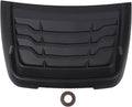 aqxreight Hood Air Intake Vent Scoop Cover ABS Excellent Heat Dissipation Sporty Look Bonnet Air Vent Cover Fit for XLT XLS XL 2015 to 2022 (Matte Black)
