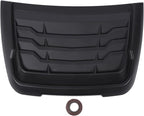 aqxreight Hood Air Intake Vent Scoop Cover ABS Excellent Heat Dissipation Sporty Look Bonnet Air Vent Cover Fit for XLT XLS XL 2015 to 2022 (Matte Black)