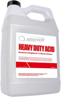 Nanoskin Heavy Duty Acid Aluminum Brightener & Wheel Cleaner 1 Gallon – For Professional Use Only | Industrial Strength Cleaner for Oxidation Removal, Aluminum Shine Restoration & Fleet Maintenance