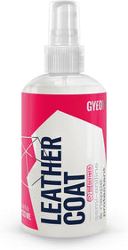 Gyeon Leather Coat Car Leather Protector Invisible Hydrophobic Ceramic Coating for Upholstery Interior UV Protection Stain Repellent Easy Dye Removal Durable Leather Shield Detailer