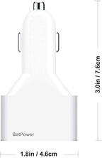 BatPower CCA2 120W Laptop Car Charger - Magnetic Design, DC 12V-24V - Compatible with MacBook Pro/Air (M1/M2) & Other Devices