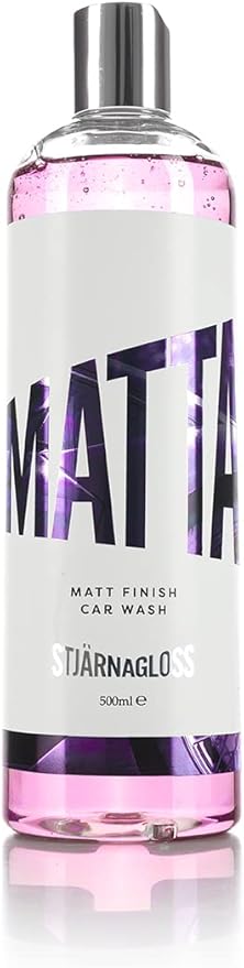 Stjarnagloss - Matta Matte Finish Car Wash - Use for Matte or Frozen Finishes, pH-Neutral, Residue-Free, Extremely Versatile (500 milliliters)