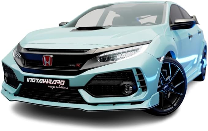 3M Car Wrap Roll 2080 Gloss Sky Blue | G77 | (5ft x 2ft (10 Sq/ft)) | Automotive Vinyl Wrap for Cars - Car Interior Wrap & Exterior | w/Free Instawraps Pro Glove