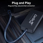 CarlinKit CarPlay Dongle only for Car with Android Head Unit System 4.4.2+,New Upgrade Version,Built-in APK App,Support Wired/Wireless CarPlay,Wired/Wireless Android Auto,Online Upgrade etc.