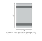 Bondi SPA Microfiber Hair Towel – Dries Hair 50% Faster – Anti-Frizz Towel for All Hair Types – Super Absorbent & Soft - XL (Rectangle) - 42 x 22 inches