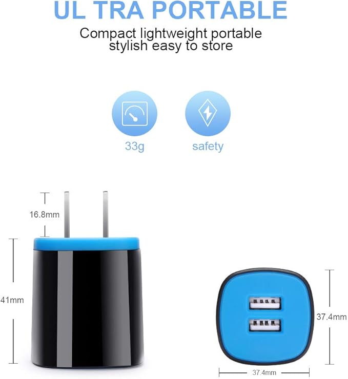 Type C Charger Fast Charger Block Wall Plug Android USB C Cord C Charger Cable Fast Charging for Samsung Galaxy S23 S22 S21 Ultra/S21 Plus/S21/S20/S20 FE/S10/S9/A10e/A32/A71/Note 20 10 9,Moto G8/G7