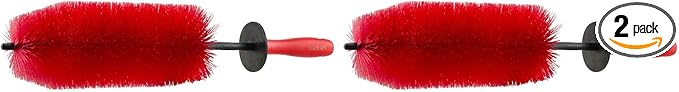 Chemical Guys ACC608 2 Pack Red Rocket Detailing Brush