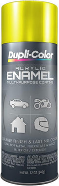 Dupli-Color Multi-Purpose Enamel, Gloss, Chrome Yellow, 12 oz